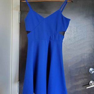 Blue Cocktail Dress